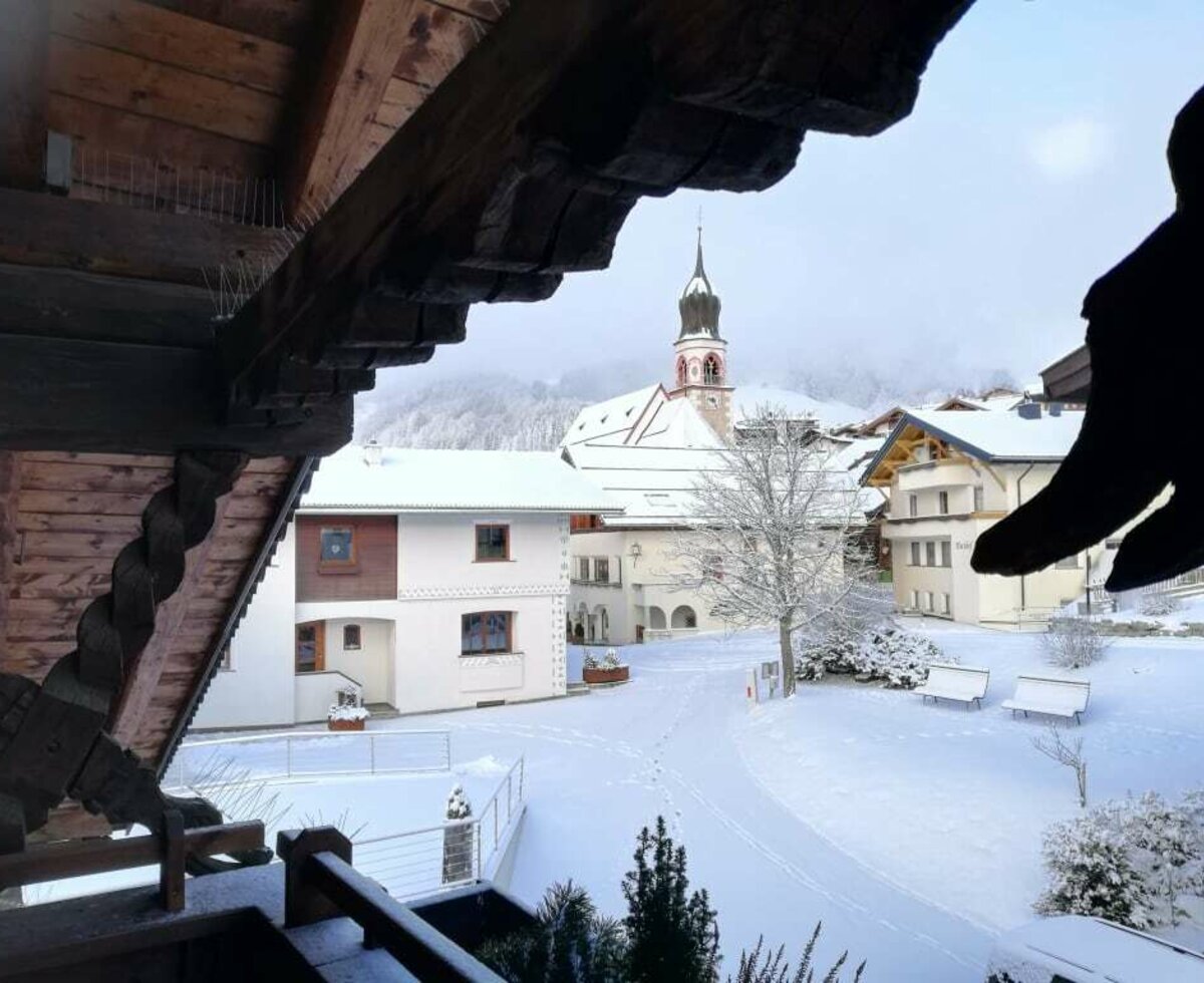 Ausblick vom Balkon