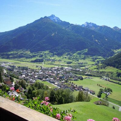 Ausblick vom Balkon