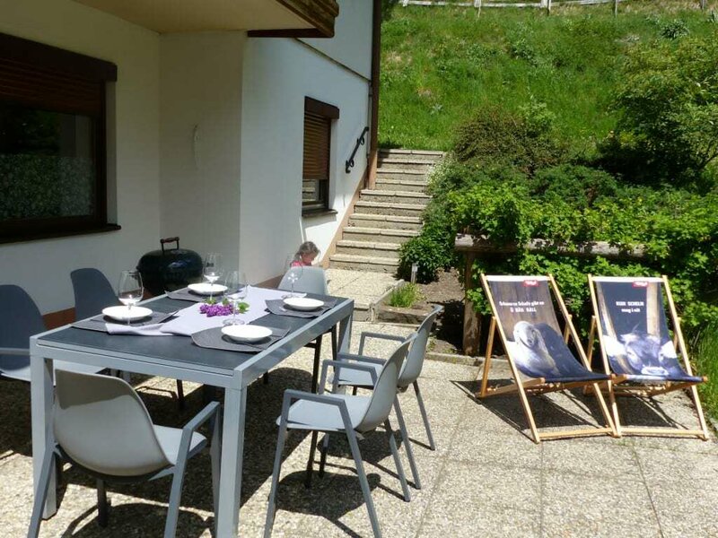 Terrasse Evelyns Fewo