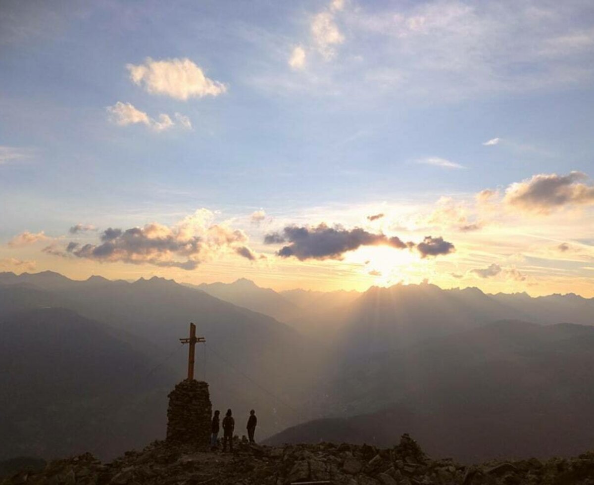 So was wie Glücksmomente - Sonnenuntergang Aifner Spitze