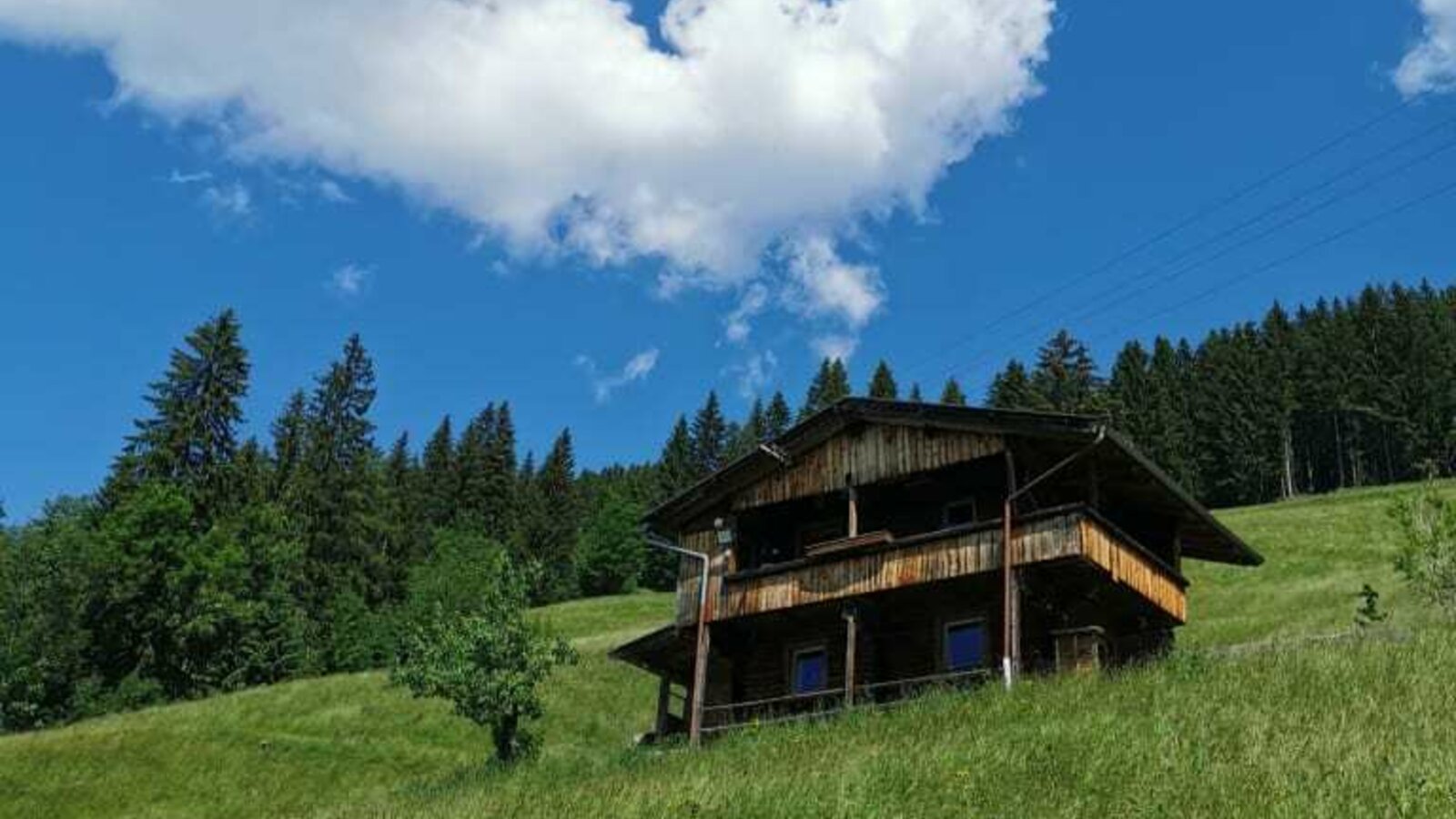 Berghütte Sommer