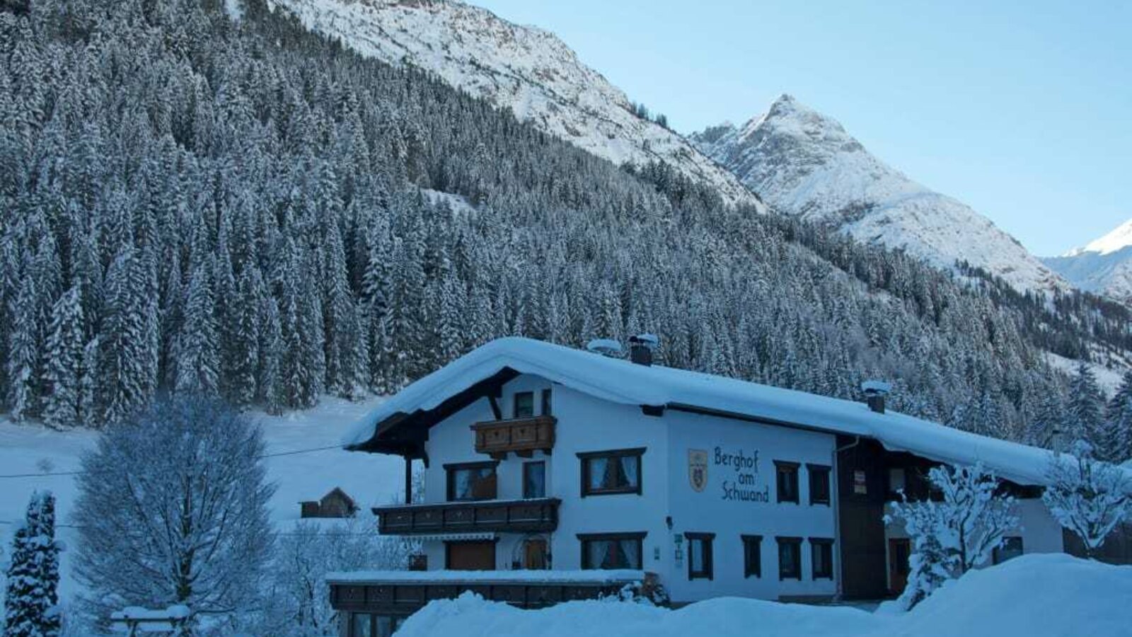 Berghof am Schwand im WInter