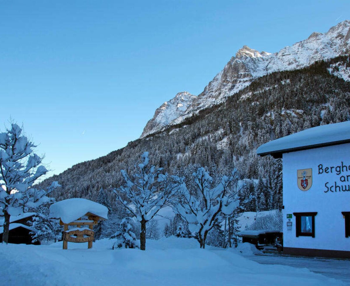 Berghof am Schwand im Winter