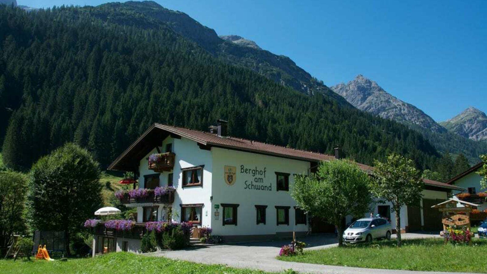 Berghof am Schwand im Sommer