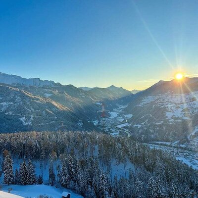 Der Inntalblick, einfach wunderschön auch in dieser Jahreszeit, Biohof-Inntalblick