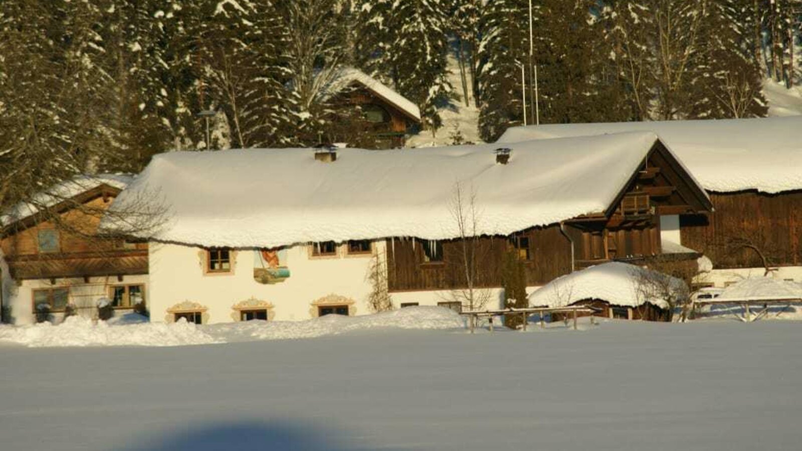 Bruggerhof in Leutasch Winter