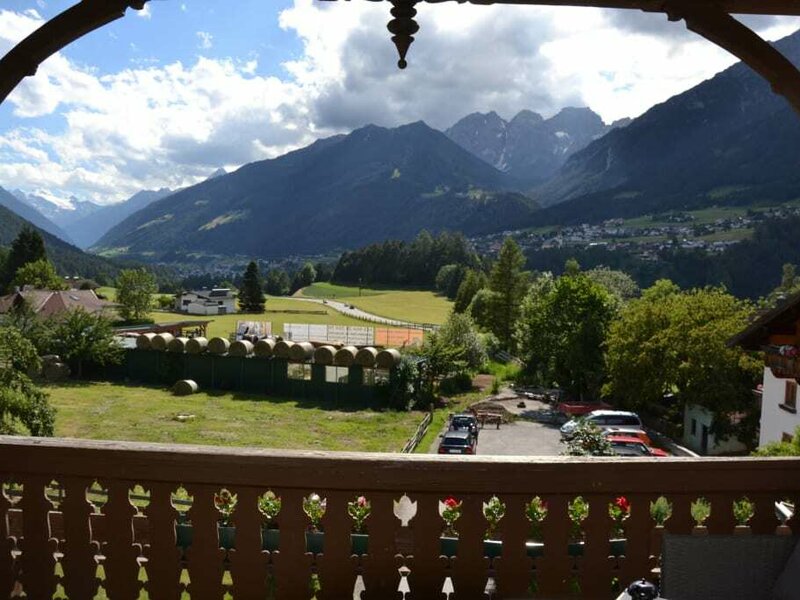 Fürstenhof Gletscherblick Aussicht von Balkon