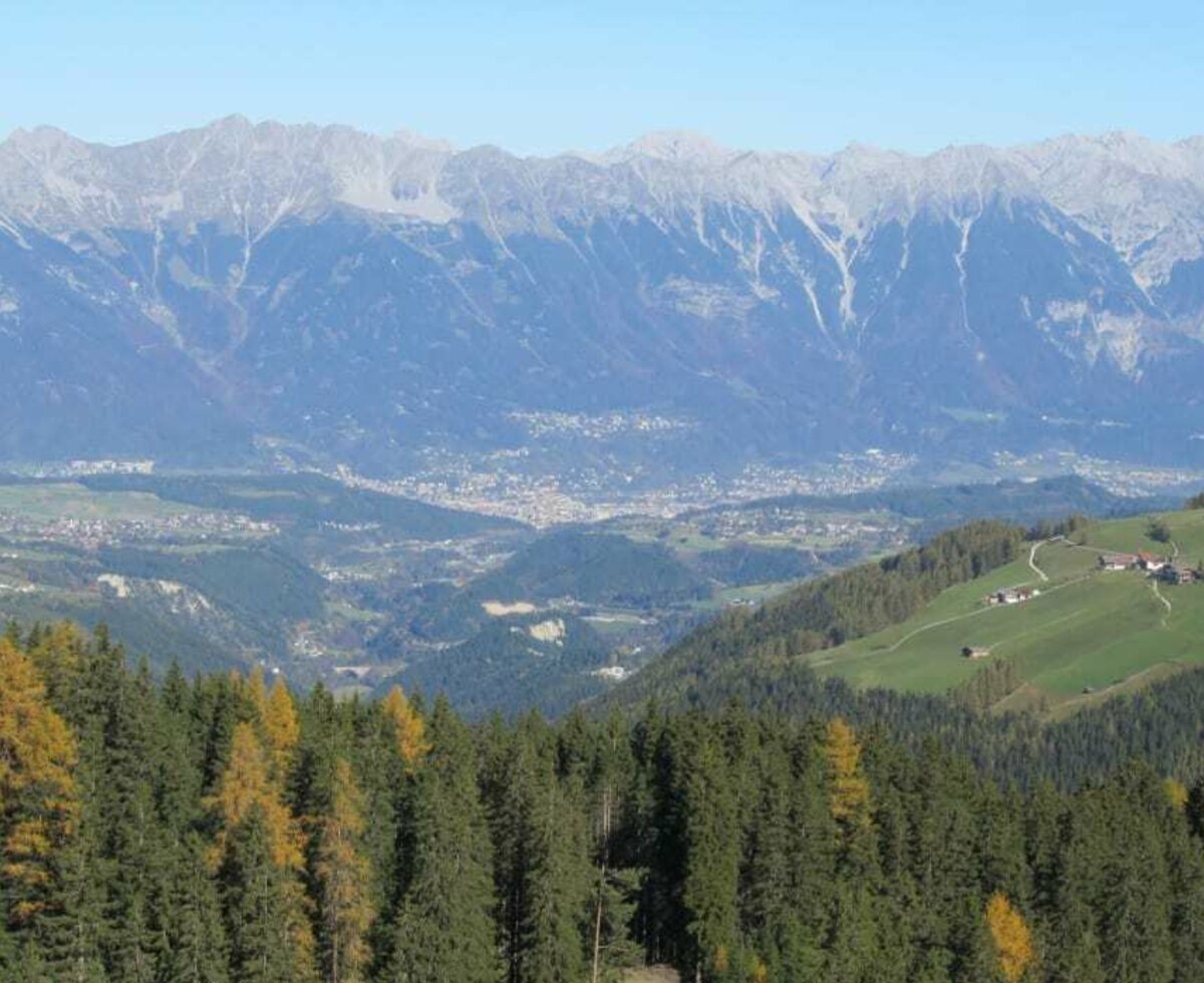 Gullenhütte Blick Nordkette Innsbruck