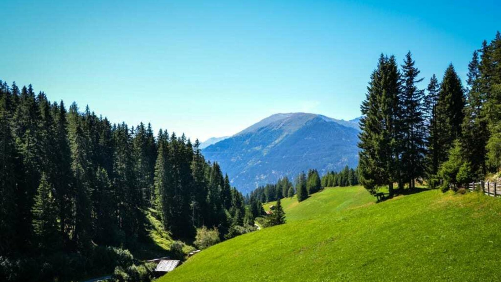 Bergpanorama genießen