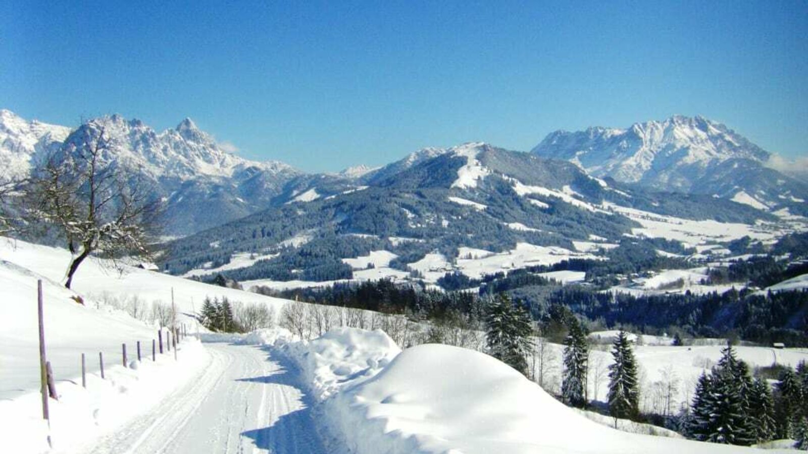 100 km präparierte Winterwanderwege im Pillerseetal