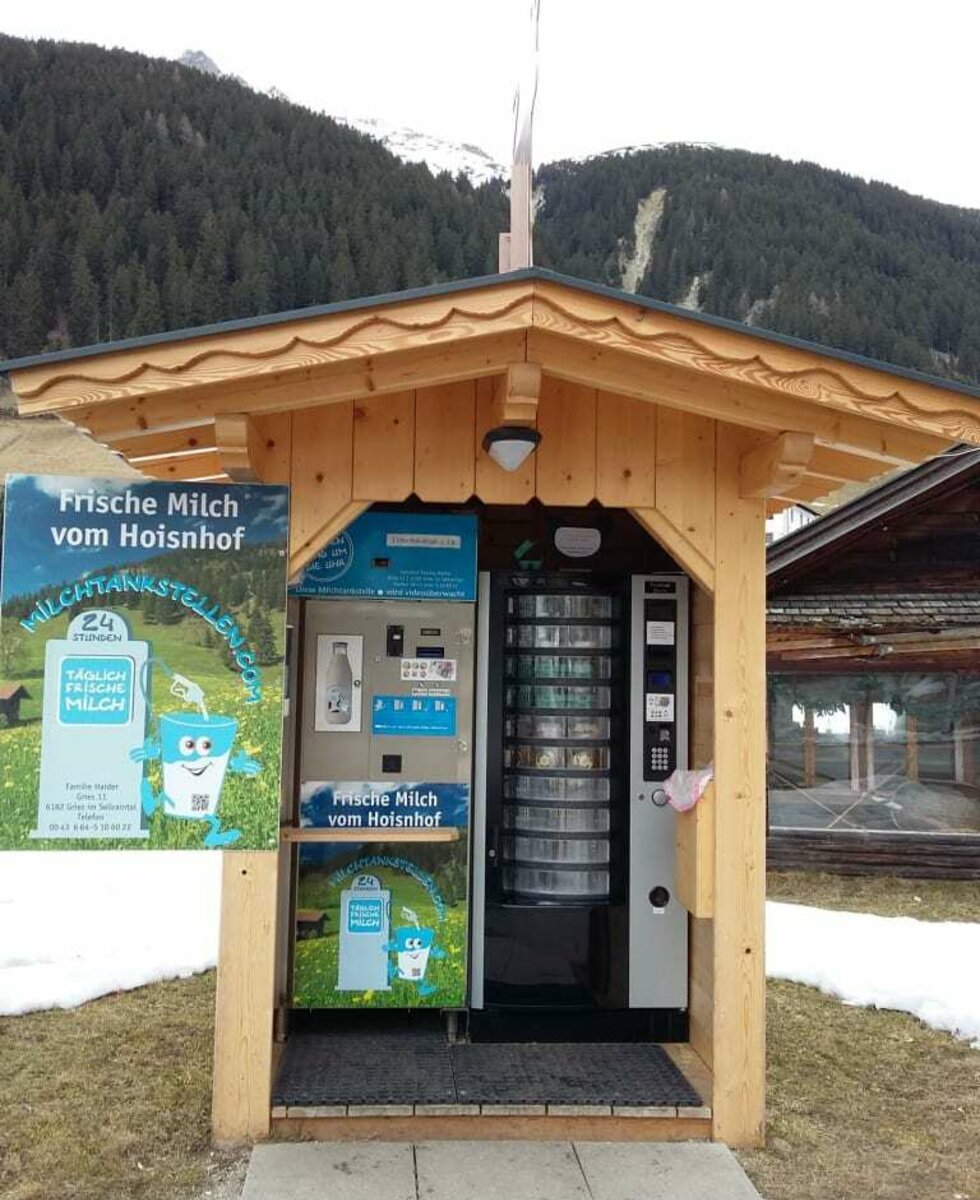 Unser "Rund um die Uhr" Lebensmittelautomat