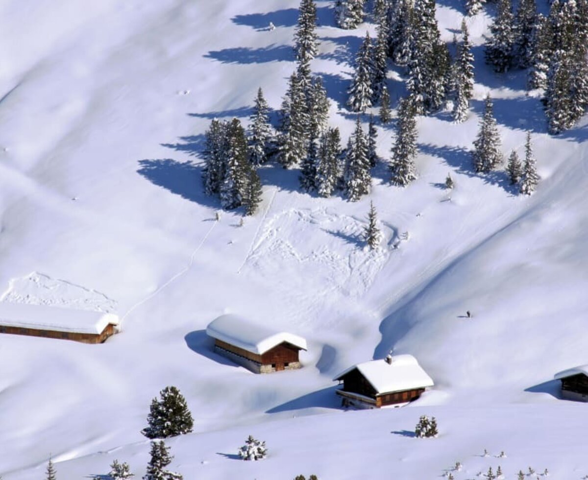 Schneeschuhwandern auf die Nurpensalm