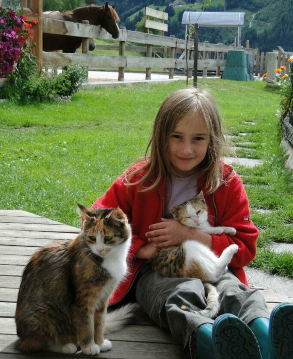 Kinderglück am Bauernhof  im Landhaus Raich