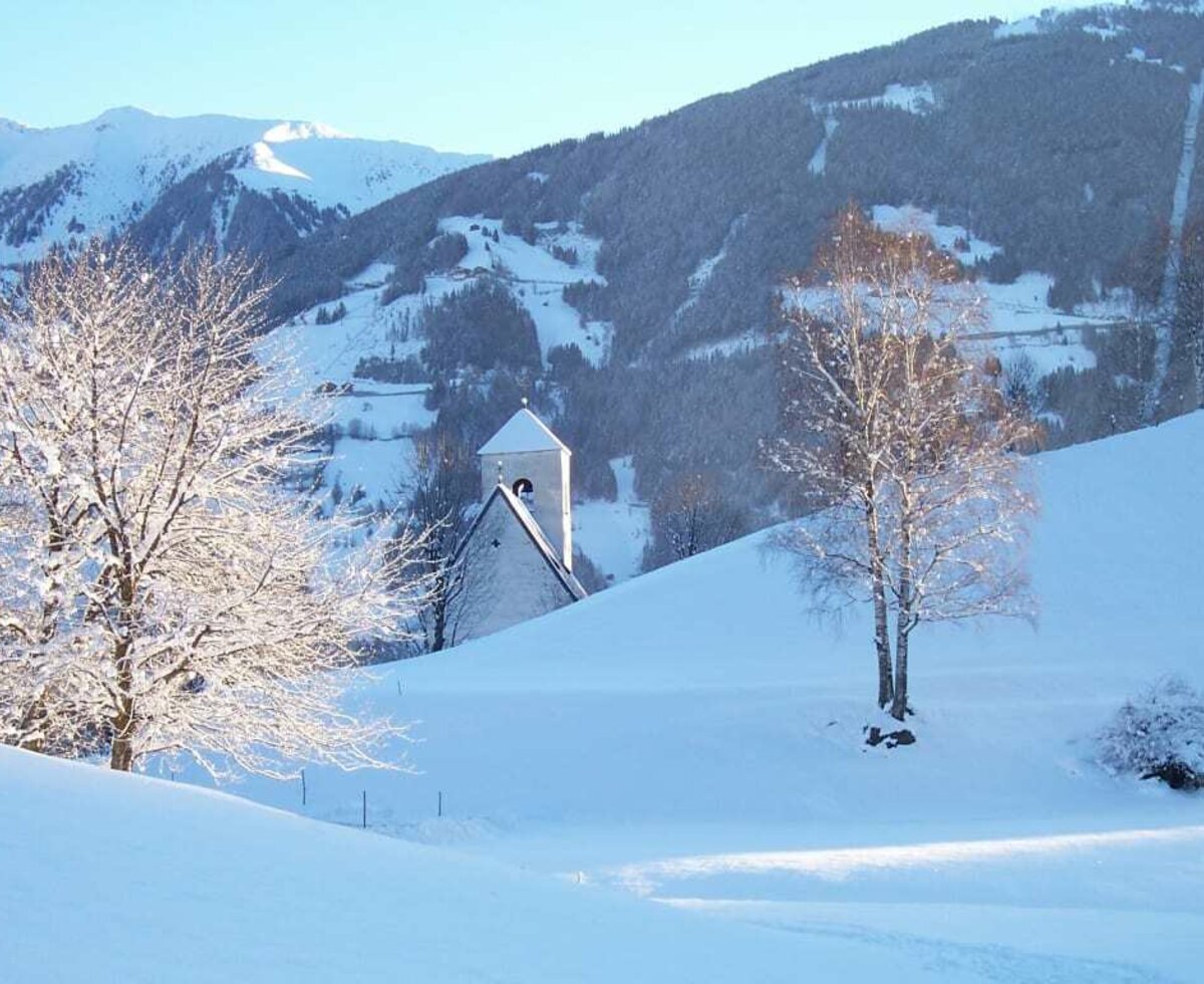 Ausbllick vom Hof im Winter