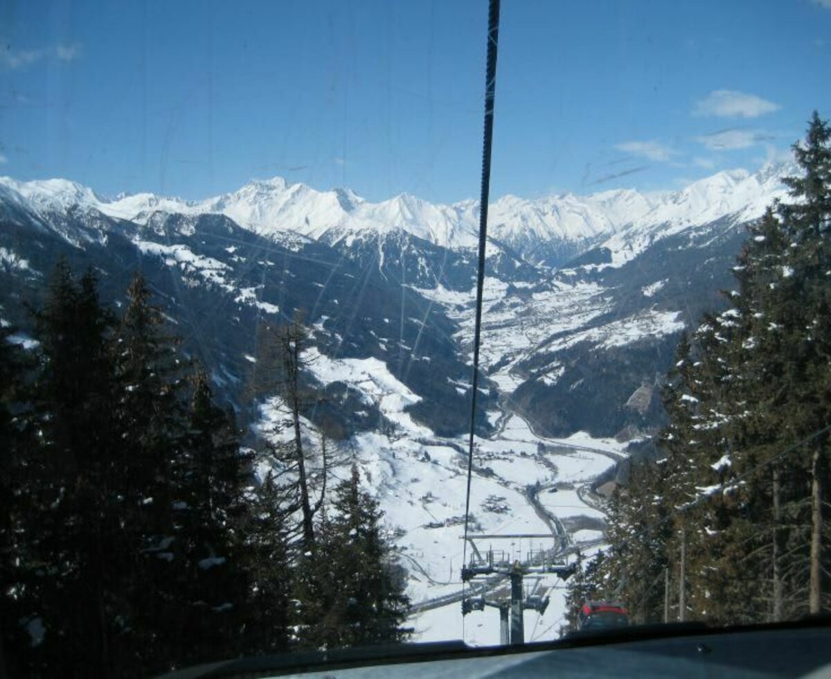 Aussicht vom Lift Glockner-Ressort