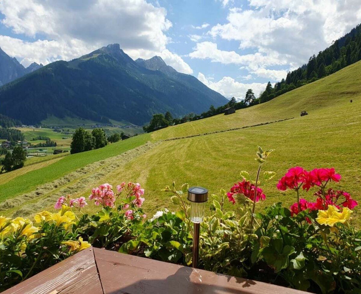 Ausblick von Balkon Habicht