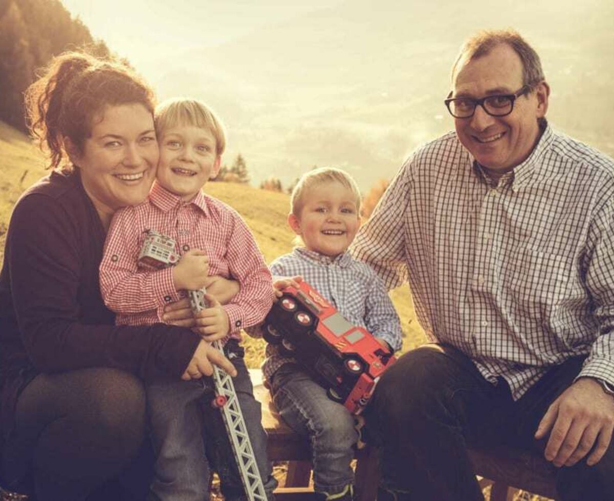 Das sind wir - Ihre Gastgeberin Familie Loukota