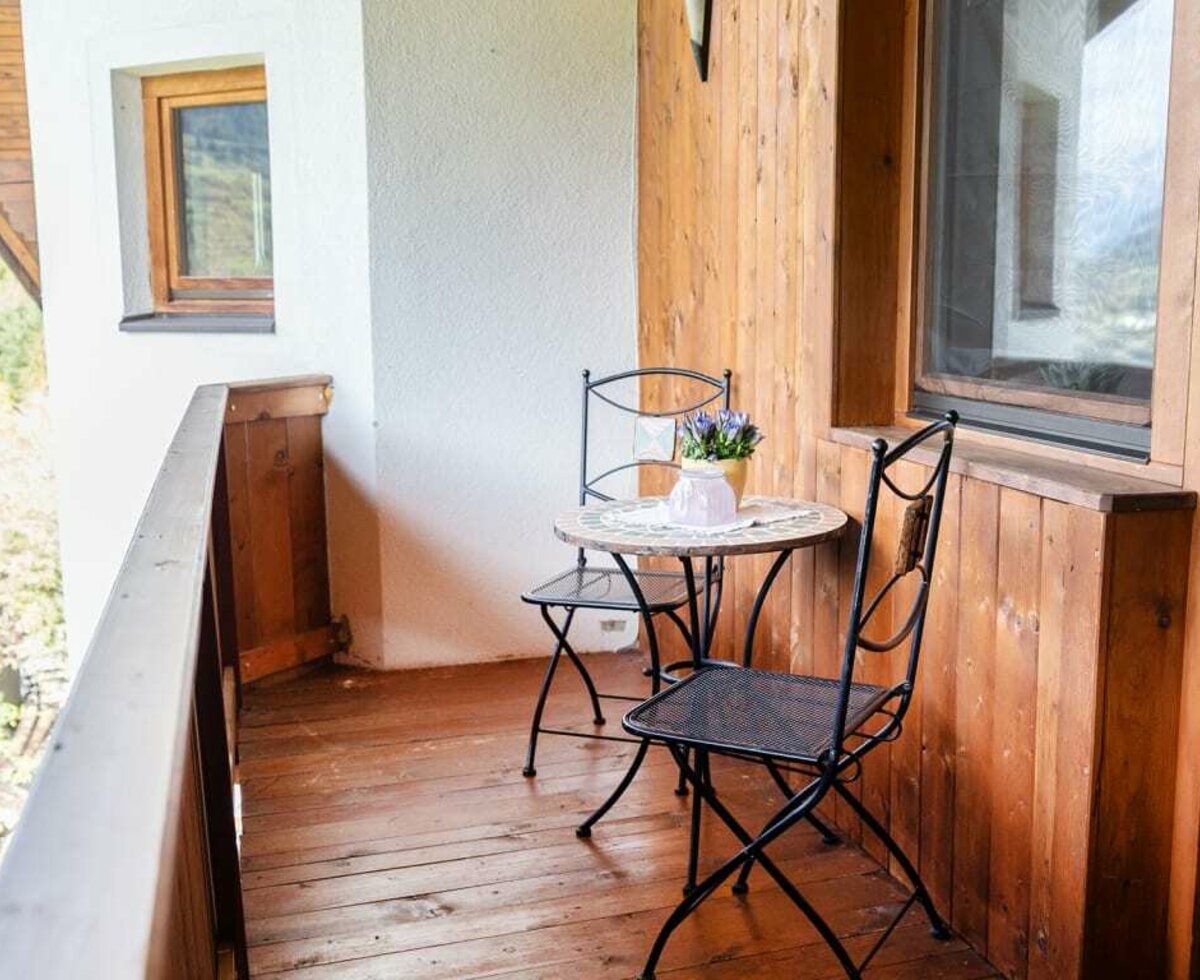 Ferienwohnung Geierwally - Balkon