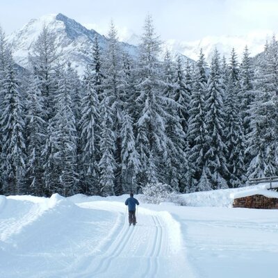 Langlaufen in Hopfgarten, Osttirol