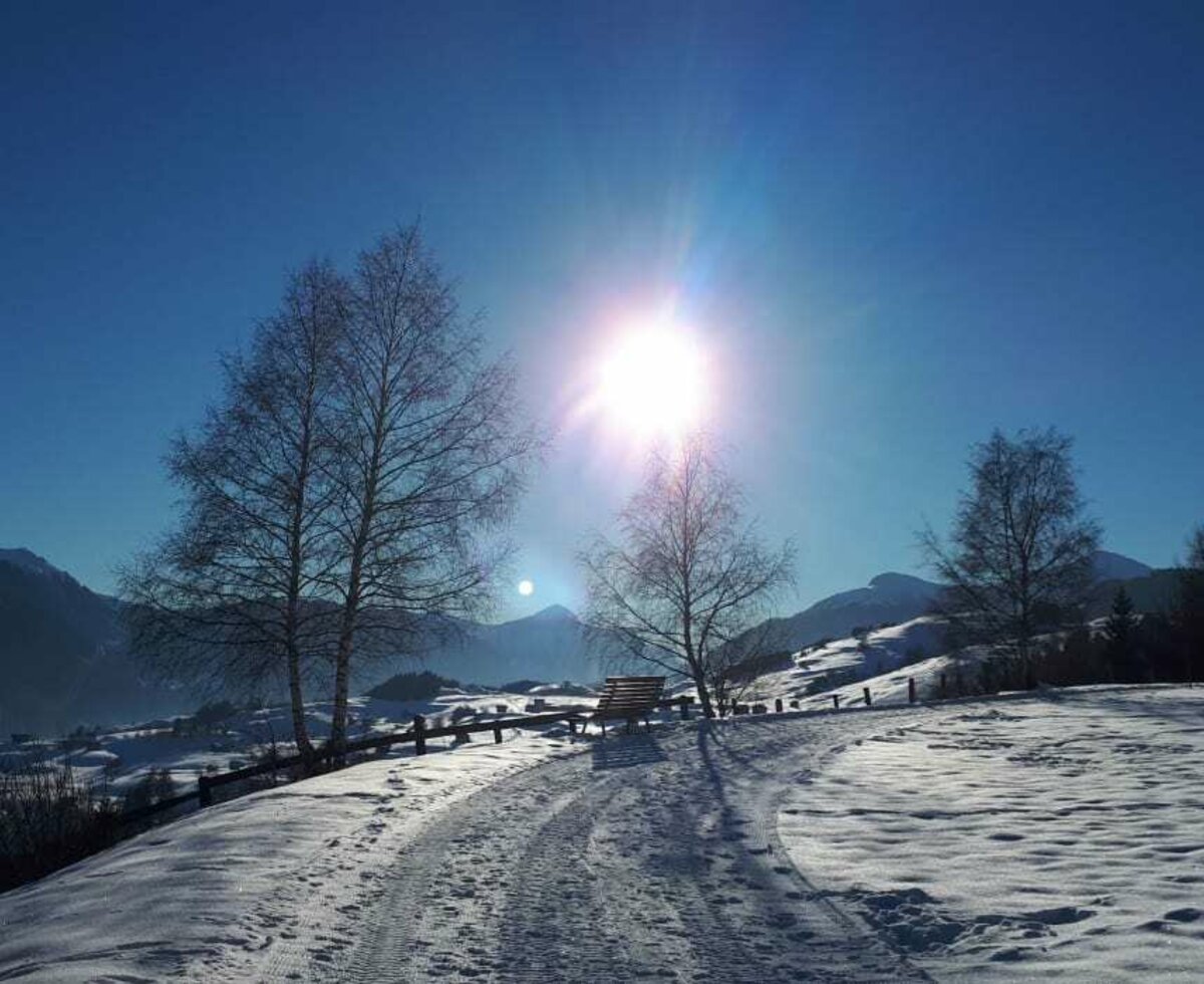 Winterlandschaft in Fiss