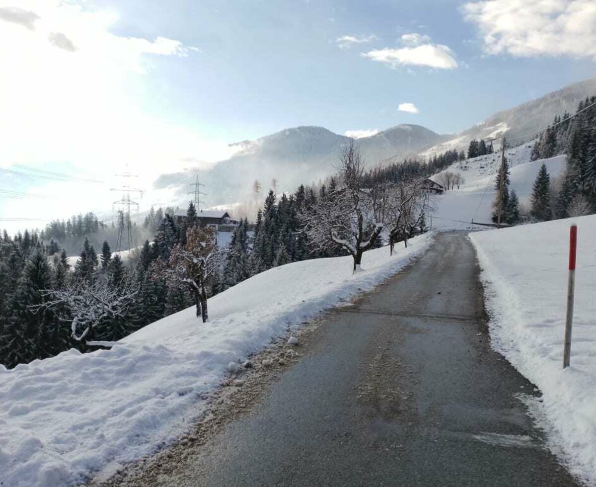 Winterlandschaft am Hof