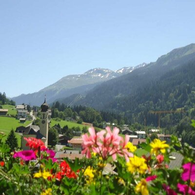 Ausblick vom Balkon