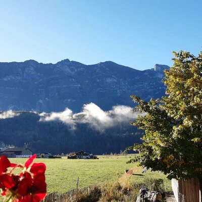 Blick auf die Kanisfluh im Sommer