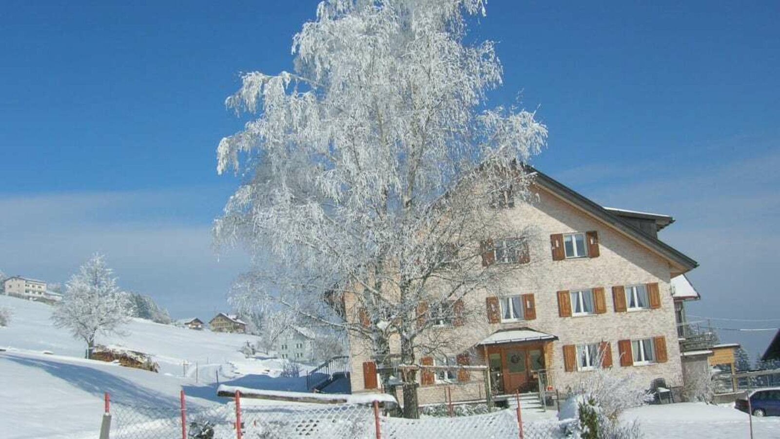 Herrlicher Wintertag in Sulzberg