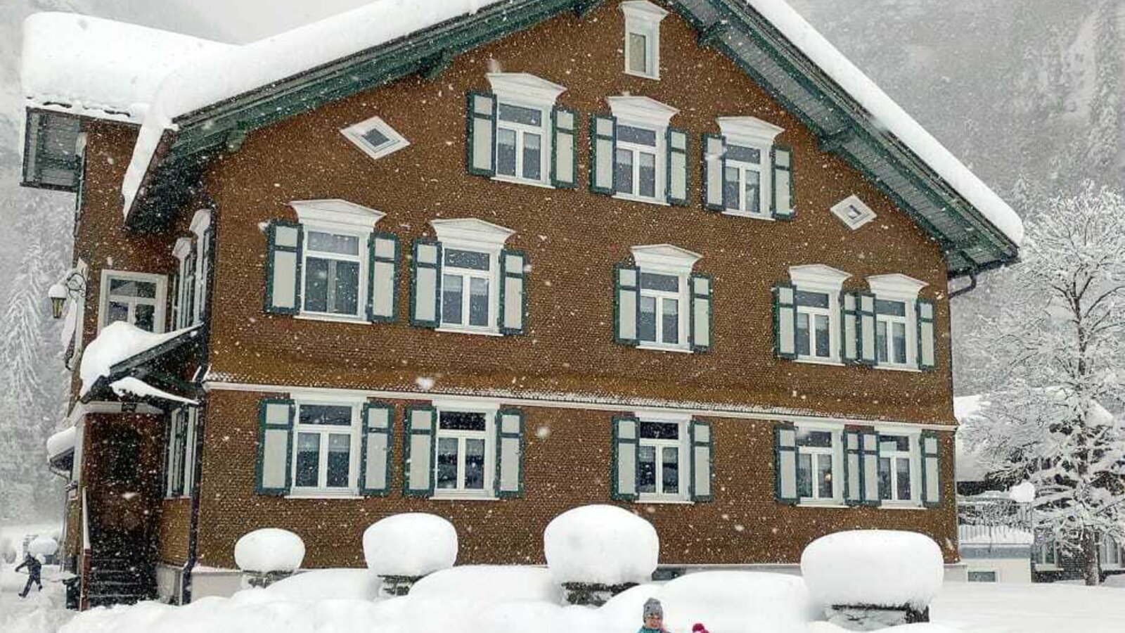 Unser Wälderhaus im Winter