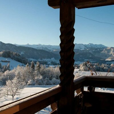 Traumhafter Ausblick vom Sonnenbalkon