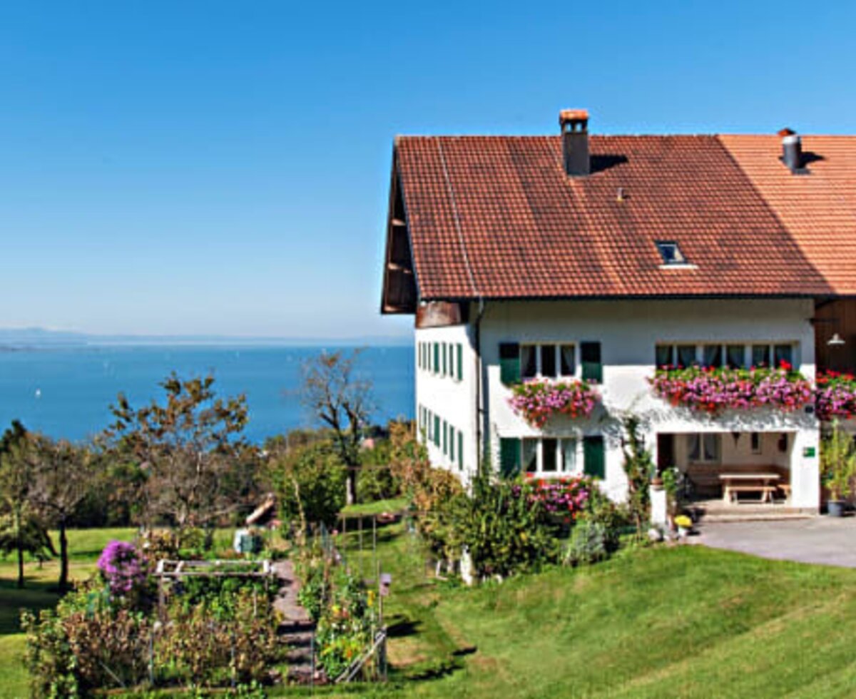 Unser herrlicher Ausblick über den Bodensee