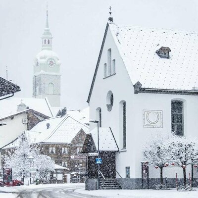 Dorfzentrum Bezau ©Emanuel Sutterlüty