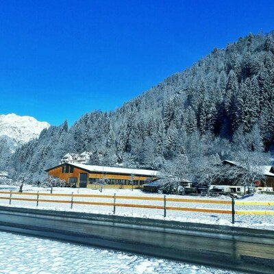 Gauensteiner Hof im Winter. Familie Schrottenbaum, Schruns.