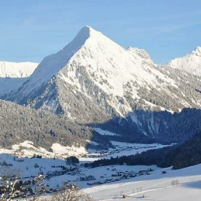 Winterlandschaft Au-Schoppernau