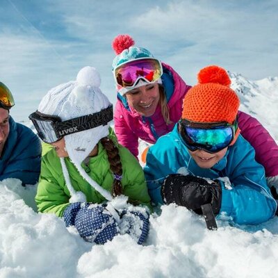 Winterfreude buchbar bei Hof im Feld im Montafon