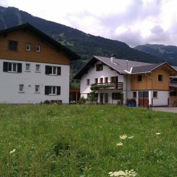 Sommer auf dem Hof im Feld