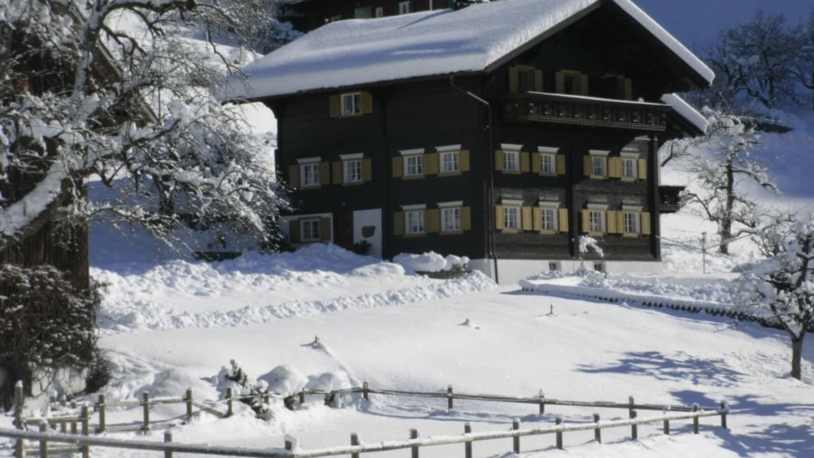 Urlaub in Montafon, Bauernhof, Vorarlberg, Wintertraum, Skifahren, Langlaufen, Wintersport, Ferienwohnung, Landhaus Berthold im Winter