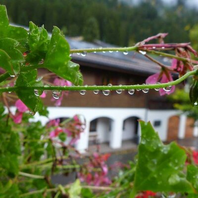 Regen ist nicht, nicht schön