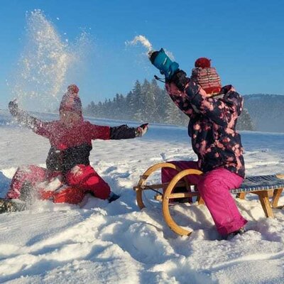 viel Spaß im Schnee