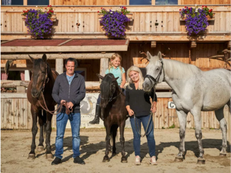 Familie  Haas | © Familie Haas - Margit´s Ranch